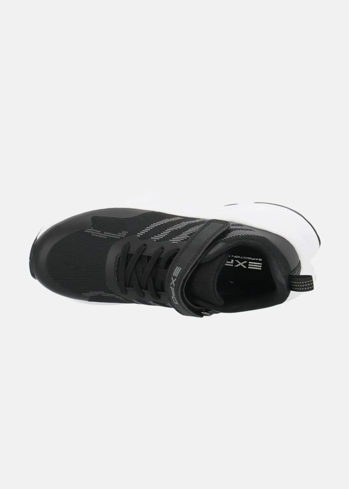Sale Expd Orlando Velcro Shoe JR Black/White