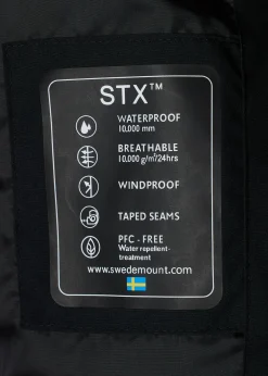 Hot Swedemount Orust Rain Jacket JR Black