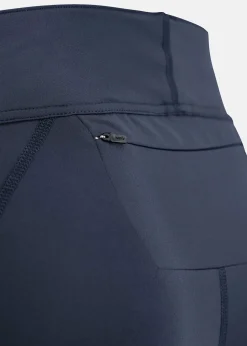 Sale Swix Pace High Waist Half Tights W Dark navy