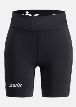 Outlet Swix Pace High Waist Half Tights W Black