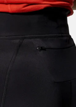 Outlet Swix Pace High Waist Half Tights W Black