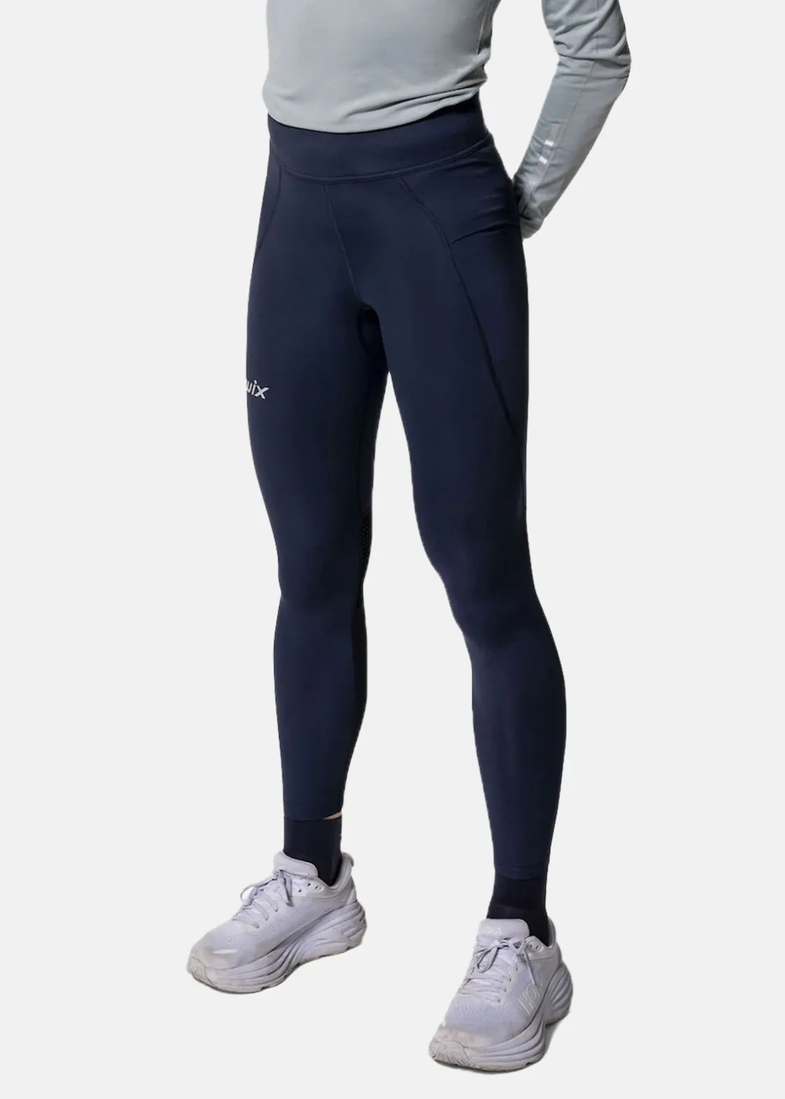 Best Swix Pace High Waist Tights W Dark navy