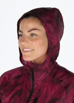 Hot Swedemount Packable Wind Jacket W Burgundy
