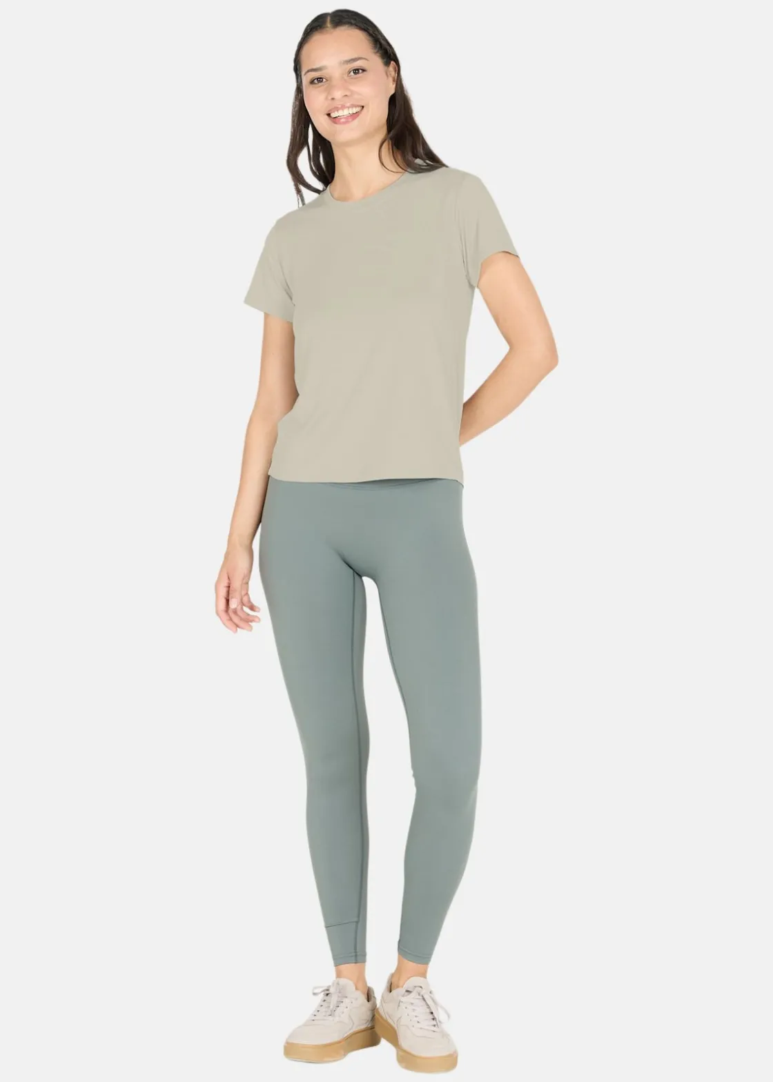 Sale Athlecia Pacy W S/S Tee Pigeon