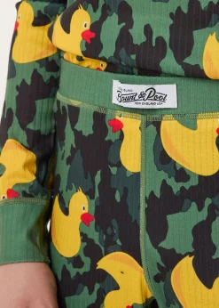 Sale Blount & Pool Pants Baselayer JR Camo Yellow Duck
