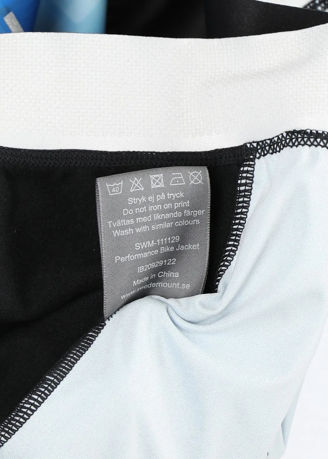 Hot Swedemount Performance Bike Jacket Black/Blue