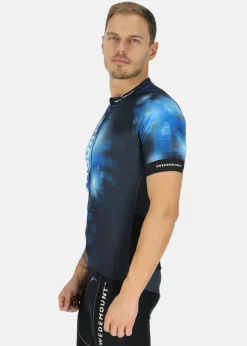 Sale Swedemount Performance Bike Tee Black/Blue