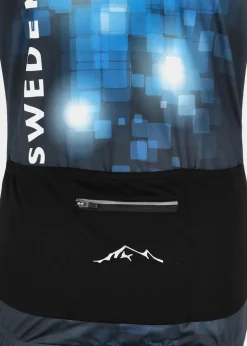 Sale Swedemount Performance Bike Tee JR Black/Blue