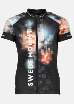 Swedemount Performance Bike Tee JR Black/Neon