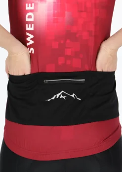 Discount Swedemount Performance Bike Tee W Burgundy