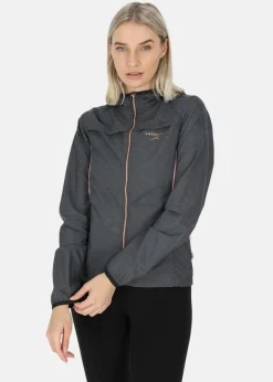 Clearance Swedemount Performance Jacket W Black Melange/Soft Pink