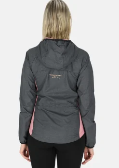 Clearance Swedemount Performance Jacket W Black Melange/Soft Pink