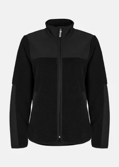 Sale Röhnisch Phoebe Pile Jacket Black