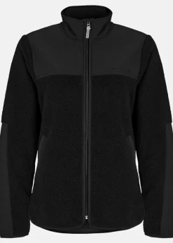 Sale Röhnisch Phoebe Pile Jacket Black