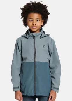 Outlet Didriksons PIKO KIDS JACKET 8 Factory Blue