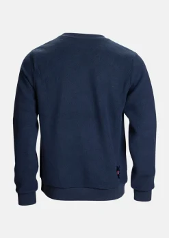 Discount Huski Wear Pile Crew Navy Blue