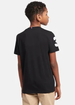 Outlet US Polo Kids PLAYER 3 TSHIRT Black Bright White DHM