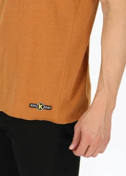 Discount Koppartrans Pocket Tee Almond