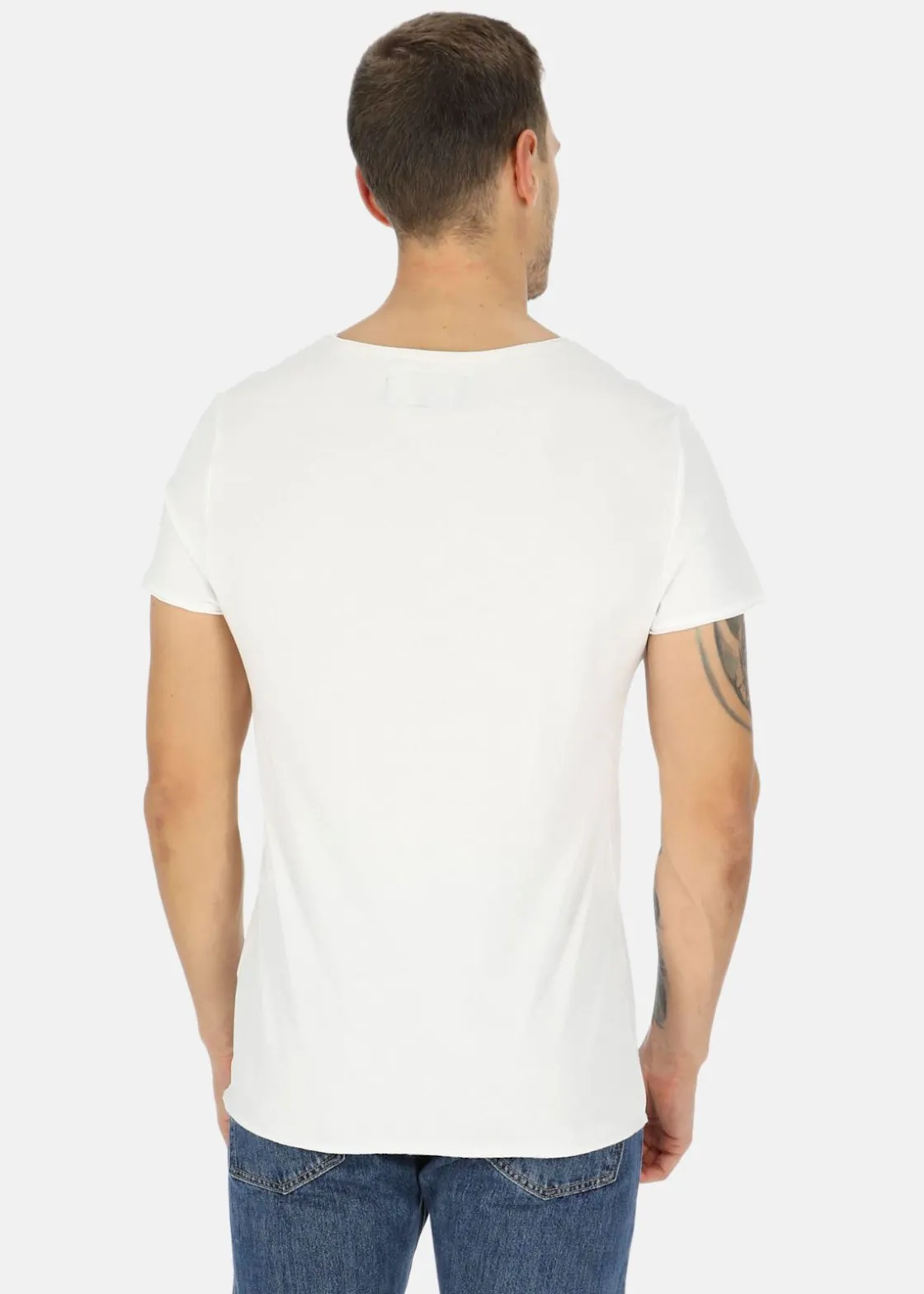 Sale Koppartrans Pocket Tee White