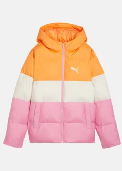 Outlet Puma Poly Hooded Puffer Jacket Mauved Out