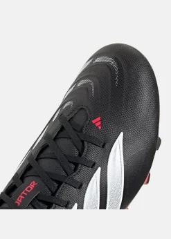Clearance Adidas PREDATOR CLUB FG/MG CBLACK/FTWWHT/LUCRED