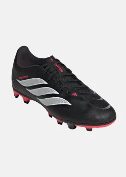 Clearance Adidas PREDATOR CLUB FG/MG J CBLACK/FTWWHT/LUCRED