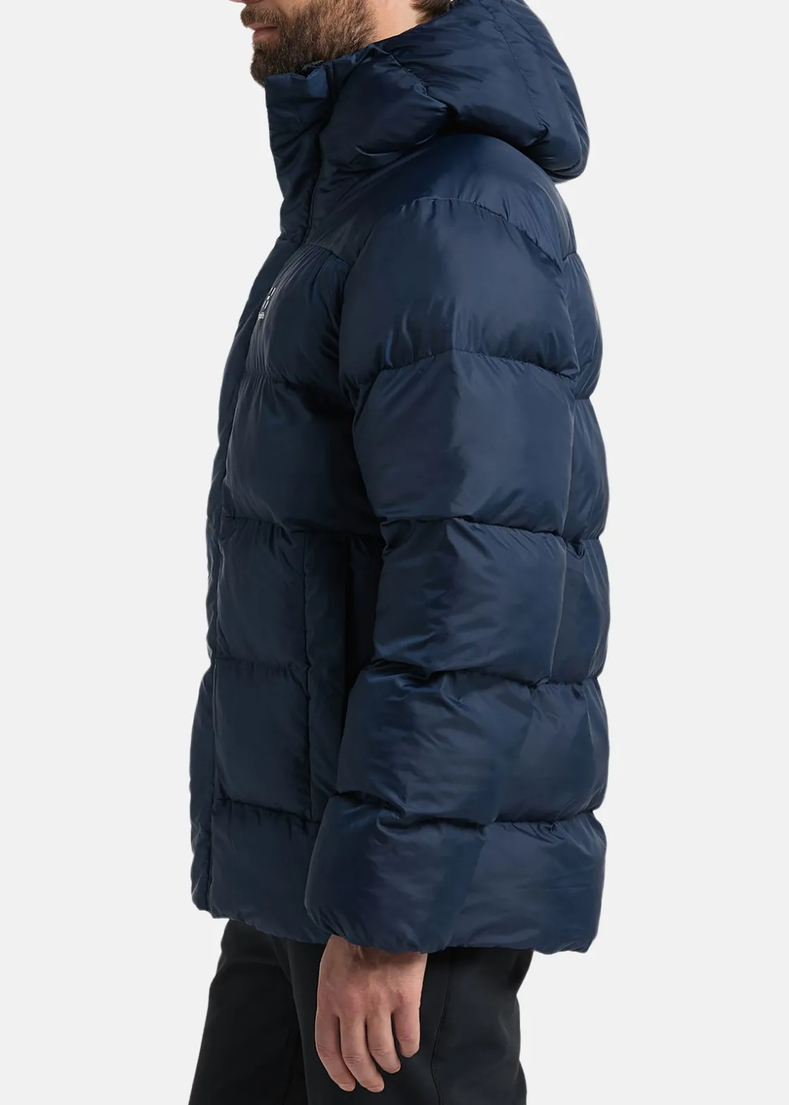 Outlet Haglöfs Puffy Mimic Hood Men Tarn Blue