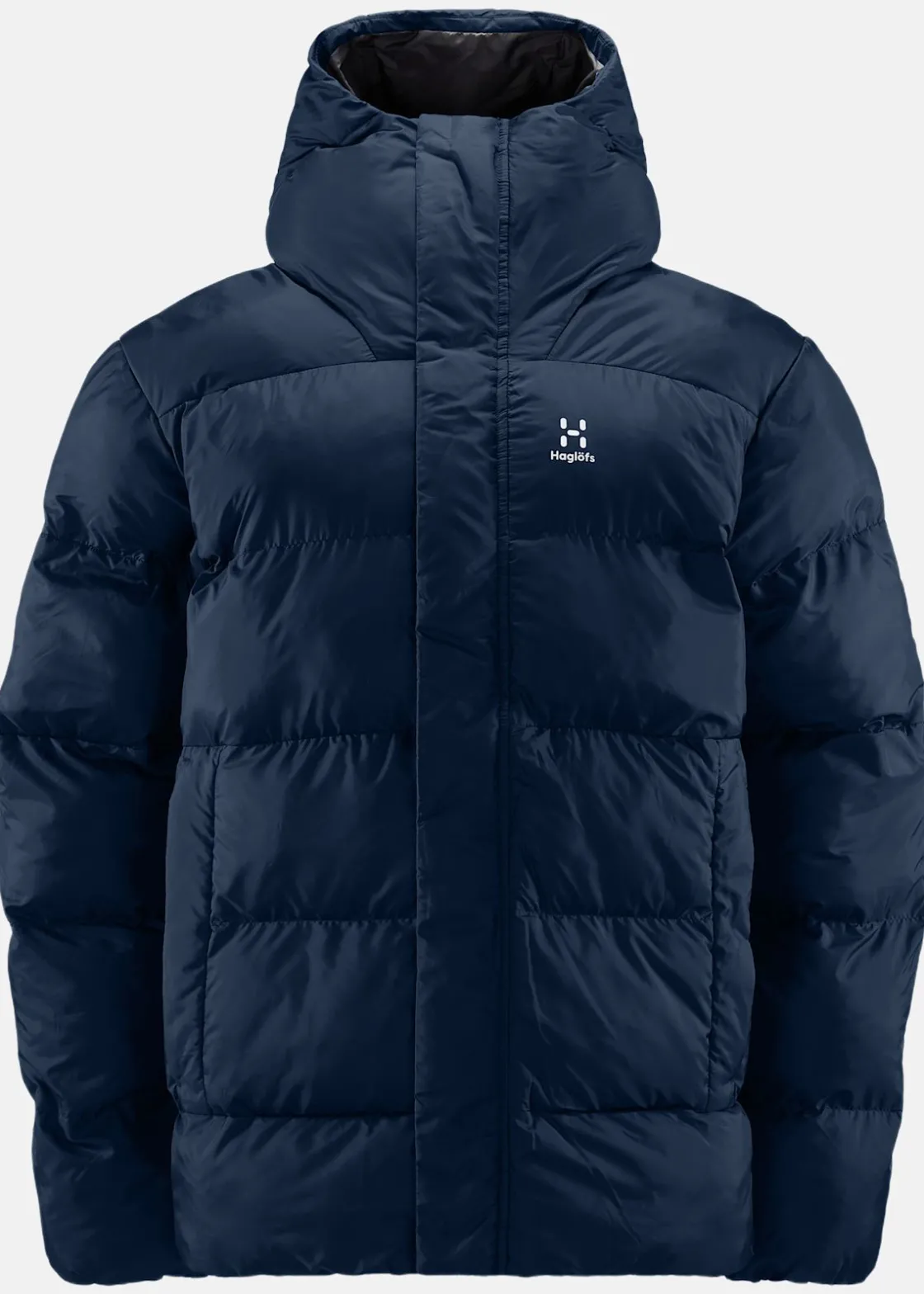Outlet Haglöfs Puffy Mimic Hood Men Tarn Blue