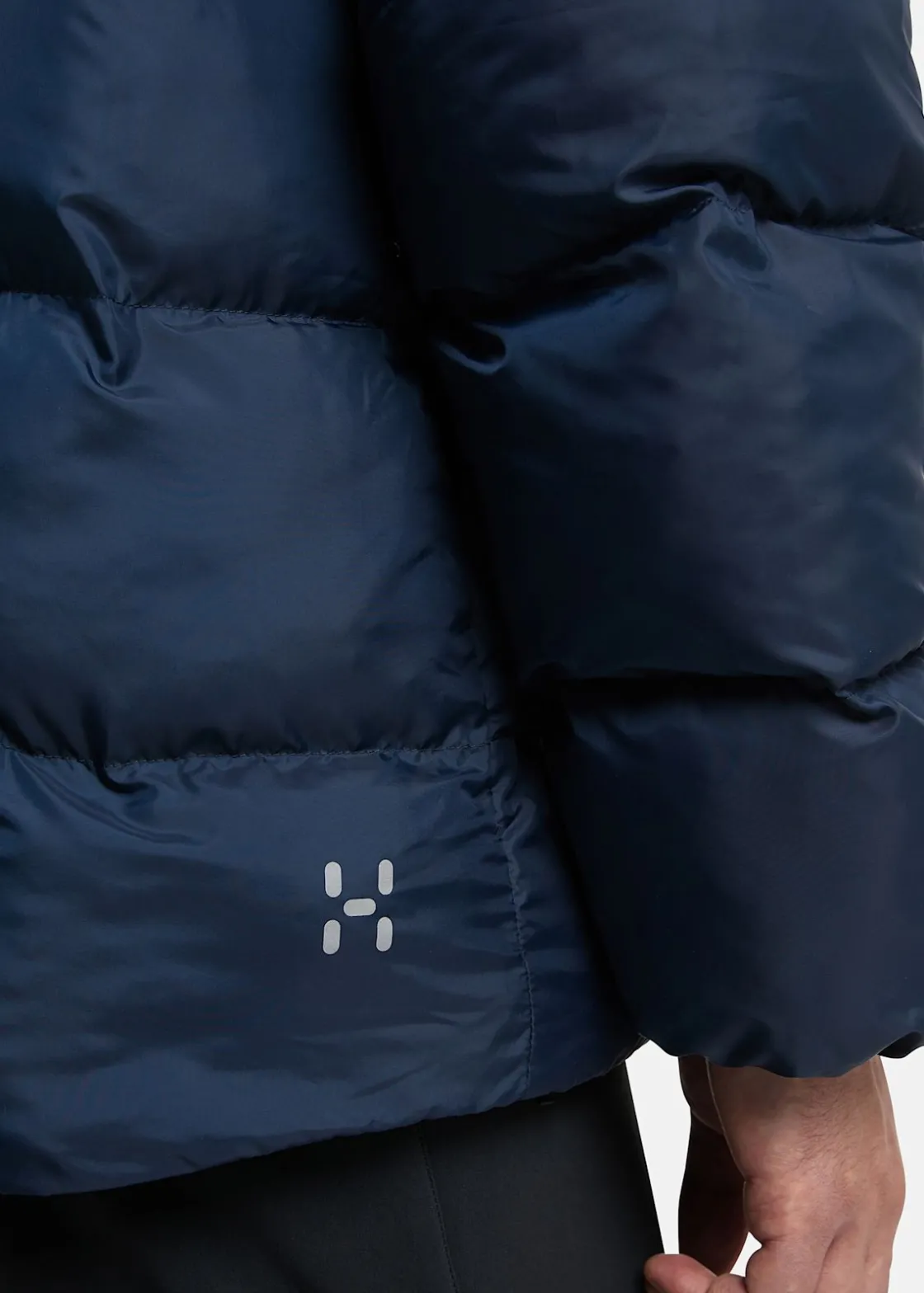 Outlet Haglöfs Puffy Mimic Hood Men Tarn Blue