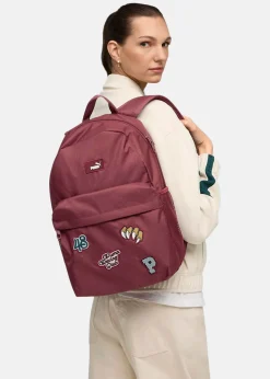 Sale Puma PHASE PATCH Backpack Ruby Shimmer
