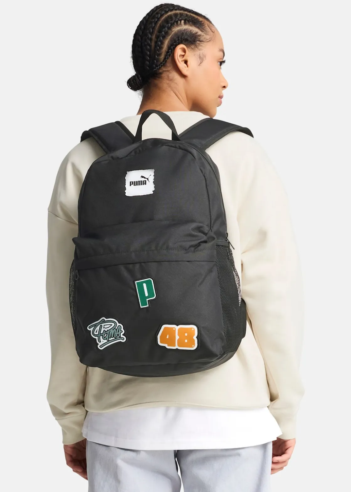 Sale Puma PHASE PATCH Backpack PUMA Black