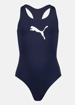 Clearance Puma SWIM GIRLS RACERBACK SWIM navy