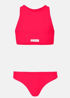 Online Puma SWIM GIRLS RACERBACK BIKI rose red