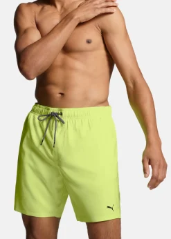 Clearance Puma SWIM MEN MID SHORTS 1P fast yellow