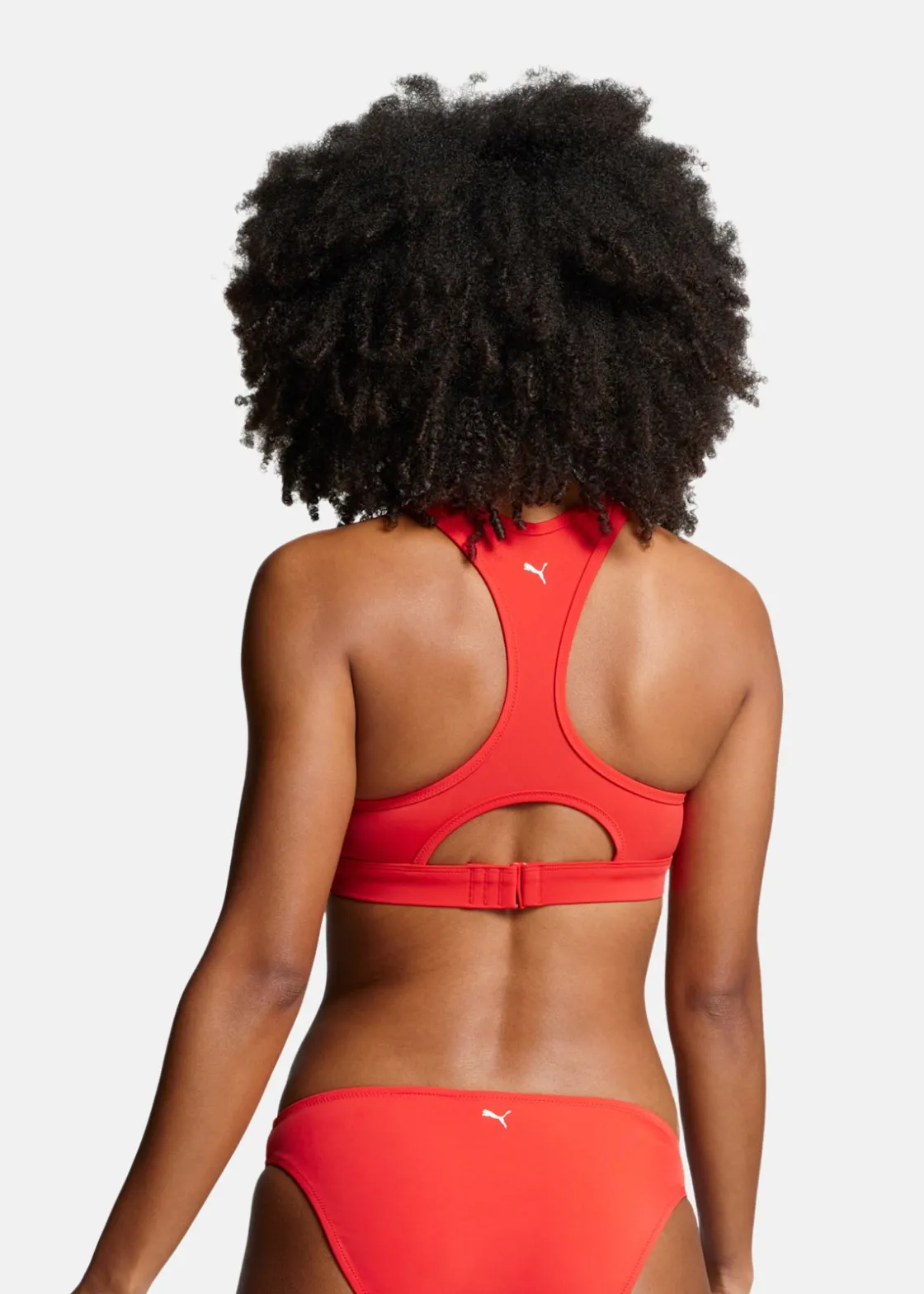 Sale Puma SWIM WOMEN RACERBACK TOP red
