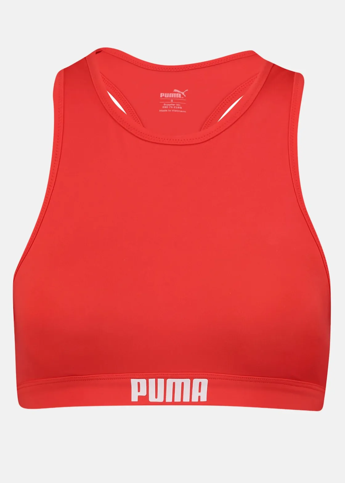Sale Puma SWIM WOMEN RACERBACK TOP red