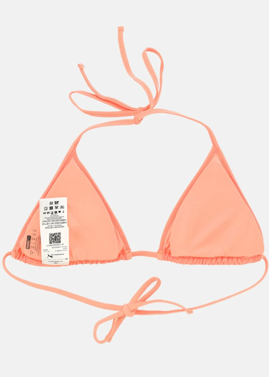 Best Puma SWIM WOMEN TRIANGLE TOP 1 peach