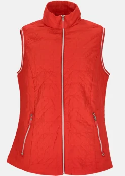 Online X-trail Quilted Vest Red