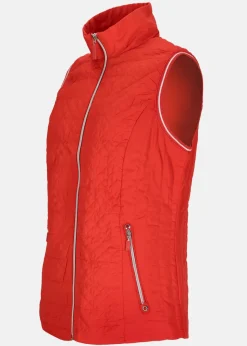 Online X-trail Quilted Vest Red
