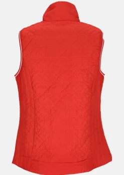 Online X-trail Quilted Vest Red