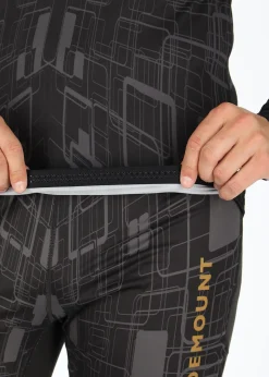 Online Swedemount Race Half Zip Top Black/Charcoal