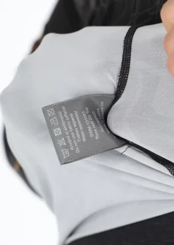 Online Swedemount Race Half Zip Top Black/Charcoal