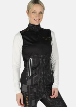 Outlet Swedemount Race 3-Layer Vest W Black/Charcoal