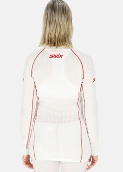 Best Swix RaceX bodyw halfzip W Bright white