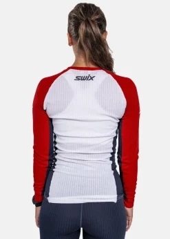New Swix RaceX Classic Long Sleeve W Swix red/Bright white