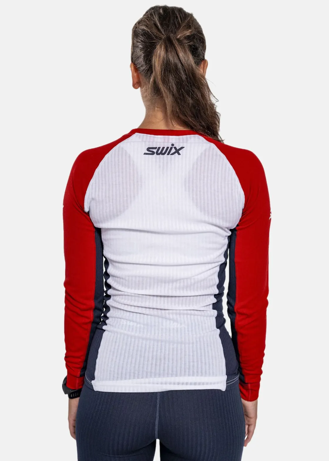 New Swix RaceX Classic Long Sleeve W Swix red/Bright white