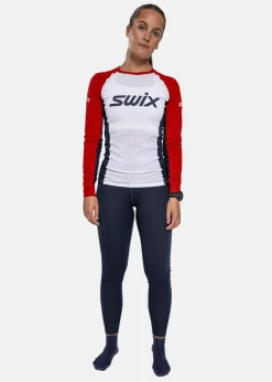 New Swix RaceX Classic Long Sleeve W Swix red/Bright white