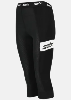 Clearance Swix RaceX warm bodyw 3/4 pant W Black