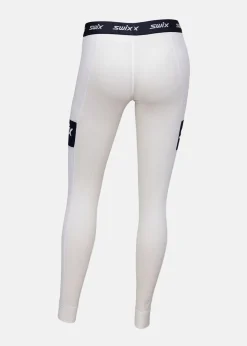 Hot Swix RaceX Warm Bodyw Pants Womens Snow white