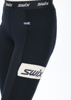 Sale Swix RaceX Warm Bodyw Pants Womens Dark navy